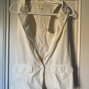 Rag & Bone White Vest